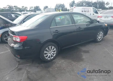 2013 Toyota Corolla Le из США, поврежденный, VIN 5YFBU4EE4DP132098